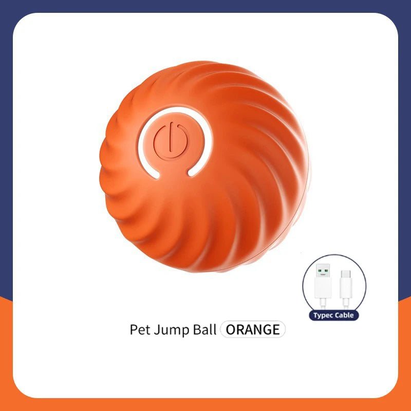 Balle de jouet intelligente pour chien, jouet électronique interactif pour animaux de compagnie, boule mobile USB, rebondissant automatique pour chiot, cadeau d'anniversaire, produits pour chats - Élite Canine Shop ChicCanin