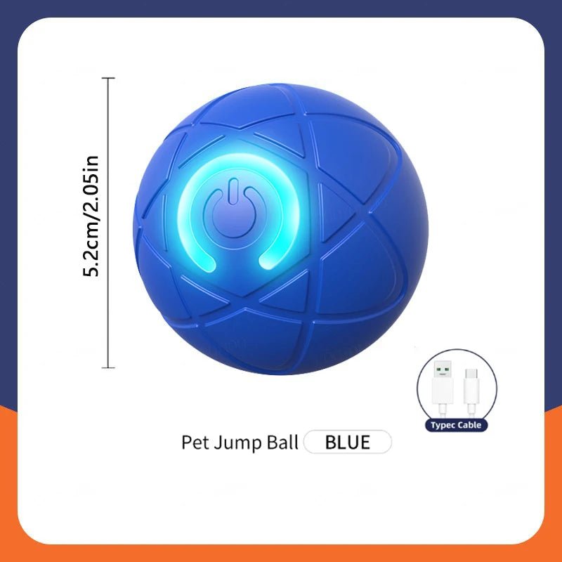Balle de jouet intelligente pour chien, jouet électronique interactif pour animaux de compagnie, boule mobile USB, rebondissant automatique pour chiot, cadeau d'anniversaire, produits pour chats - Élite Canine Shop ChicCanin
