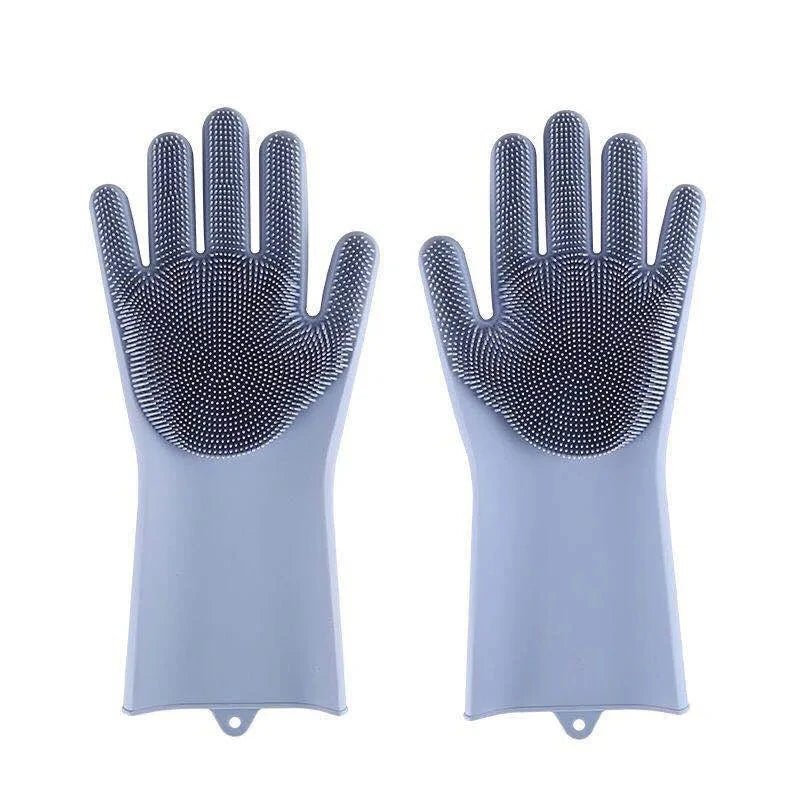 Gants de Toilettage pour Animaux de Compagnie, Shampoing pour Chien et Chat, Éponge Magique en Silicone pour la Vaisselle, Épilation des Poils - Élite Canine Shop ChicCanin