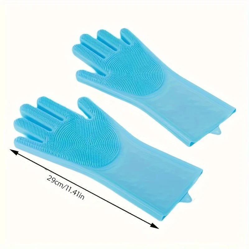 Gants de Toilettage pour Animaux de Compagnie, Shampoing pour Chien et Chat, Éponge Magique en Silicone pour la Vaisselle, Épilation des Poils - Élite Canine Shop ChicCanin