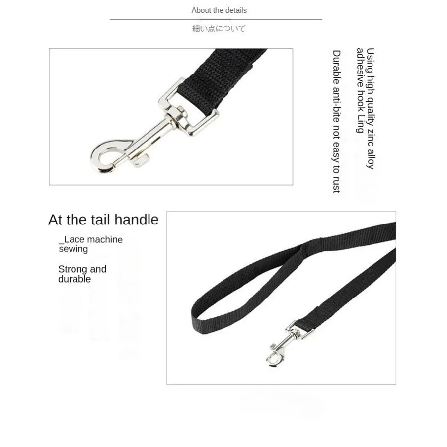 Nylon dog leash, pet dog long leash, tracking dog chain, cat leash, dog leash extended by 6 meters and 10 meters - Élite Canine Shop ChicCanin