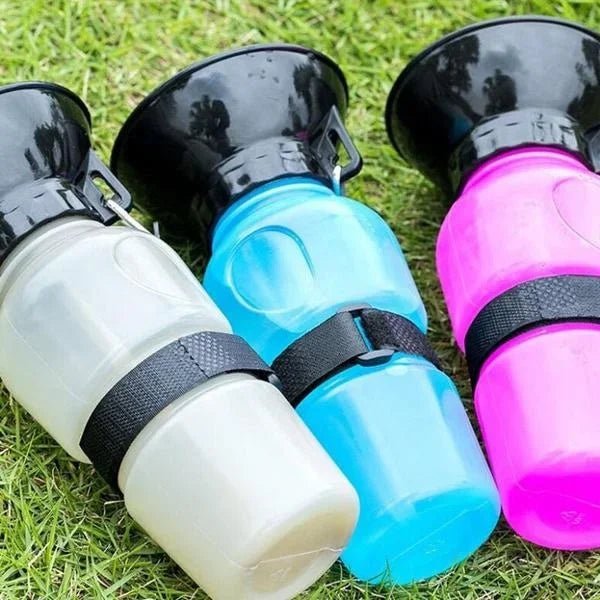 500ml extérieur Portable chien bouteille d'eau Extrusion grand chien voyage tasse d'eau potable mangeoire d'eau bol pour chien chat - Élite Canine Shop ChicCanin
