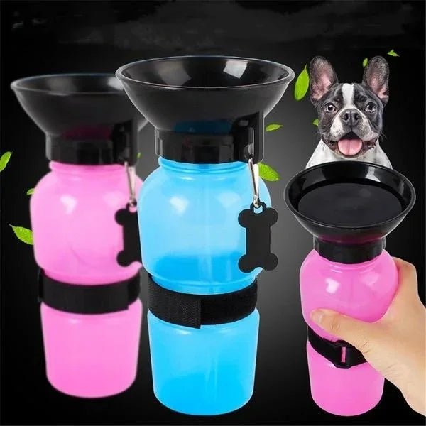 500ml extérieur Portable chien bouteille d'eau Extrusion grand chien voyage tasse d'eau potable mangeoire d'eau bol pour chien chat - Élite Canine Shop ChicCanin