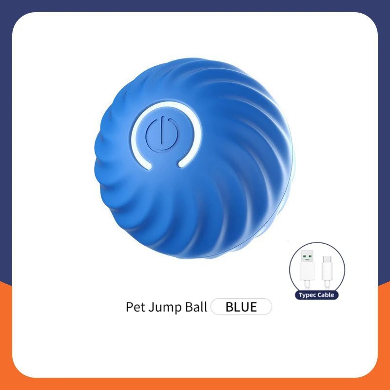 Balle de jouet intelligente pour chien, jouet électronique interactif pour animaux de compagnie, boule mobile USB, rebondissant automatique pour chiot, cadeau d'anniversaire, produits pour chats - Élite Canine Shop ChicCanin