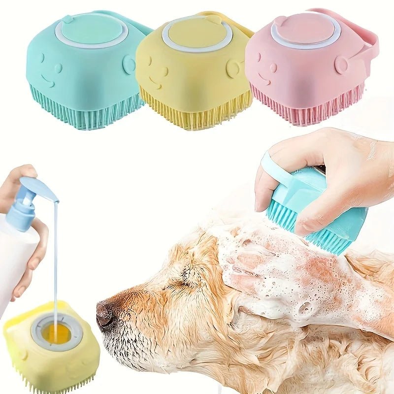 Brosse de douche et massage pour animaux - Élite Canine Shop Élite Canine Shop