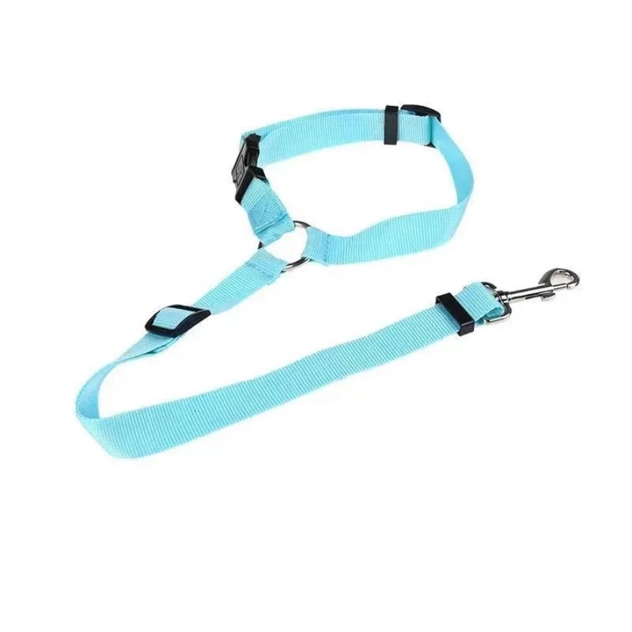 Ceinture de sécurité pour chien deux en un pour voiture - Élite Canine Shop Élite Canine Shop