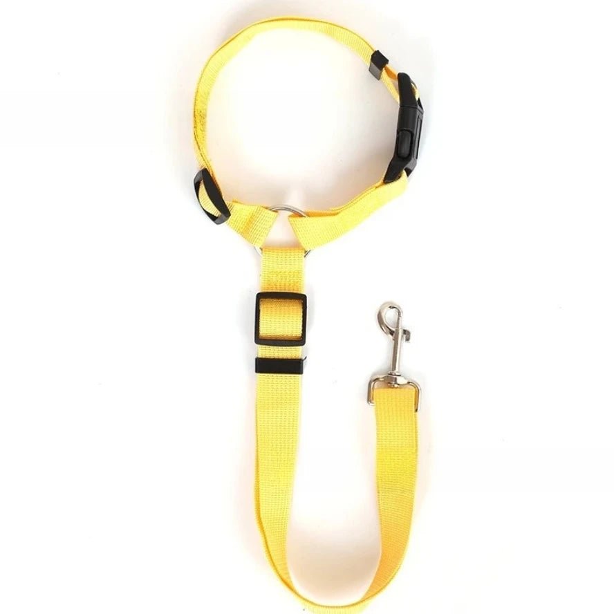 Ceinture de sécurité pour chien deux en un pour voiture - Élite Canine Shop Élite Canine Shop