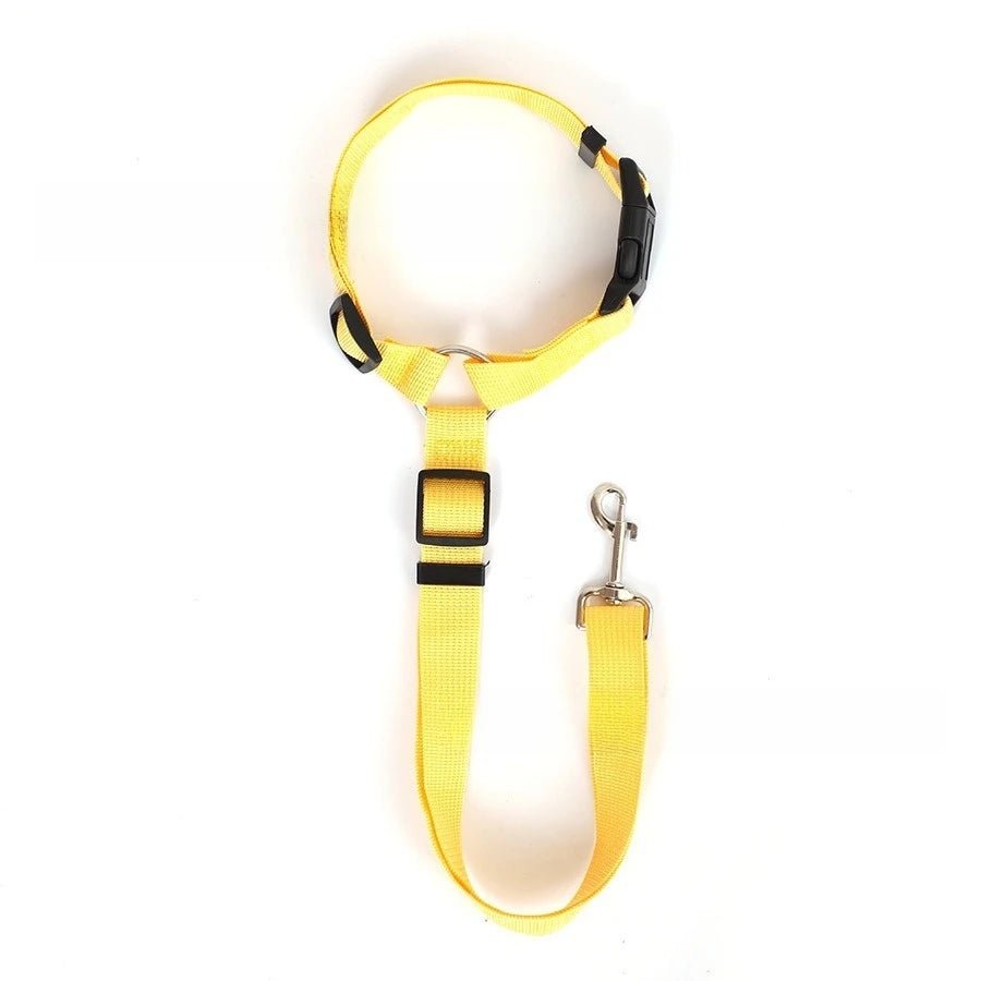 Ceinture de sécurité pour chien deux en un pour voiture - Élite Canine Shop Élite Canine Shop