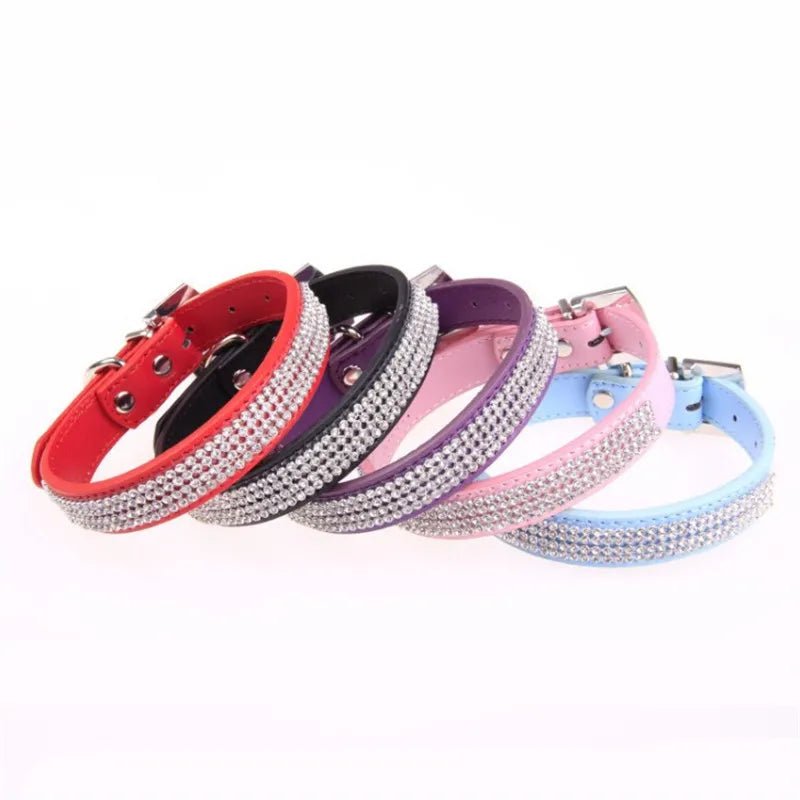 Collier avec strass pour chien - Élite Canine Shop Élite Canine Shop