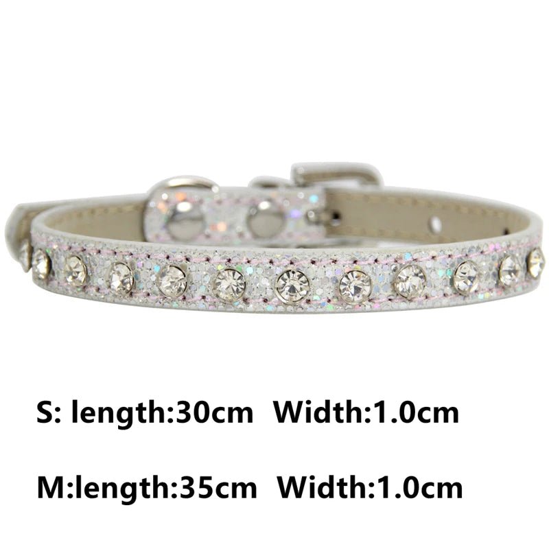 Collier avec strass pour chien - Élite Canine Shop Élite Canine Shop