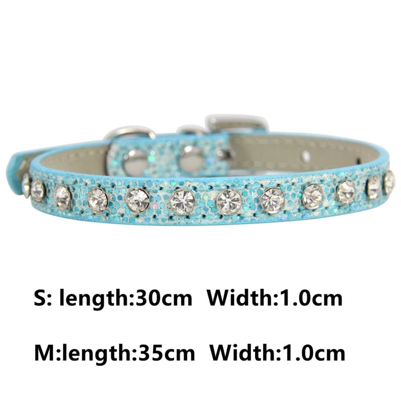 Collier avec strass pour chien - Élite Canine Shop Élite Canine Shop