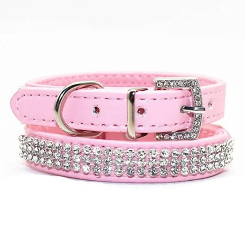 Collier avec strass pour chien - Élite Canine Shop Élite Canine Shop