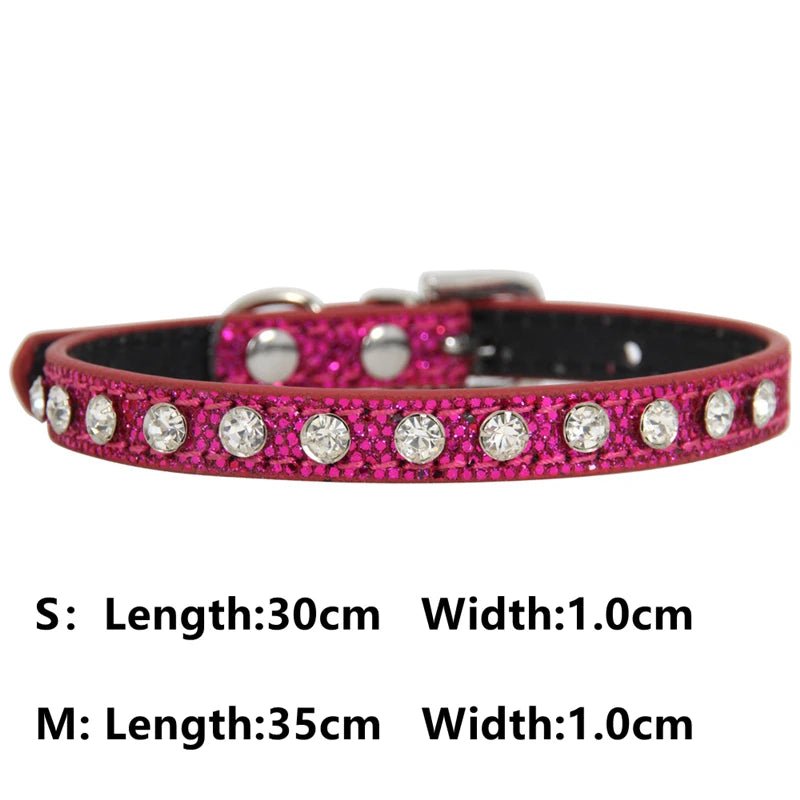 Collier avec strass pour chien - Élite Canine Shop Élite Canine Shop