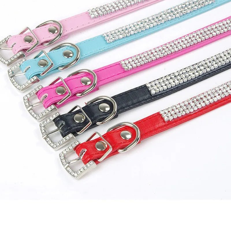 Collier avec strass pour chien - Élite Canine Shop Élite Canine Shop