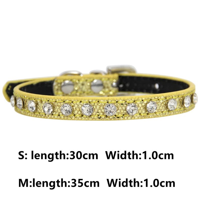 Collier avec strass pour chien - Élite Canine Shop Élite Canine Shop