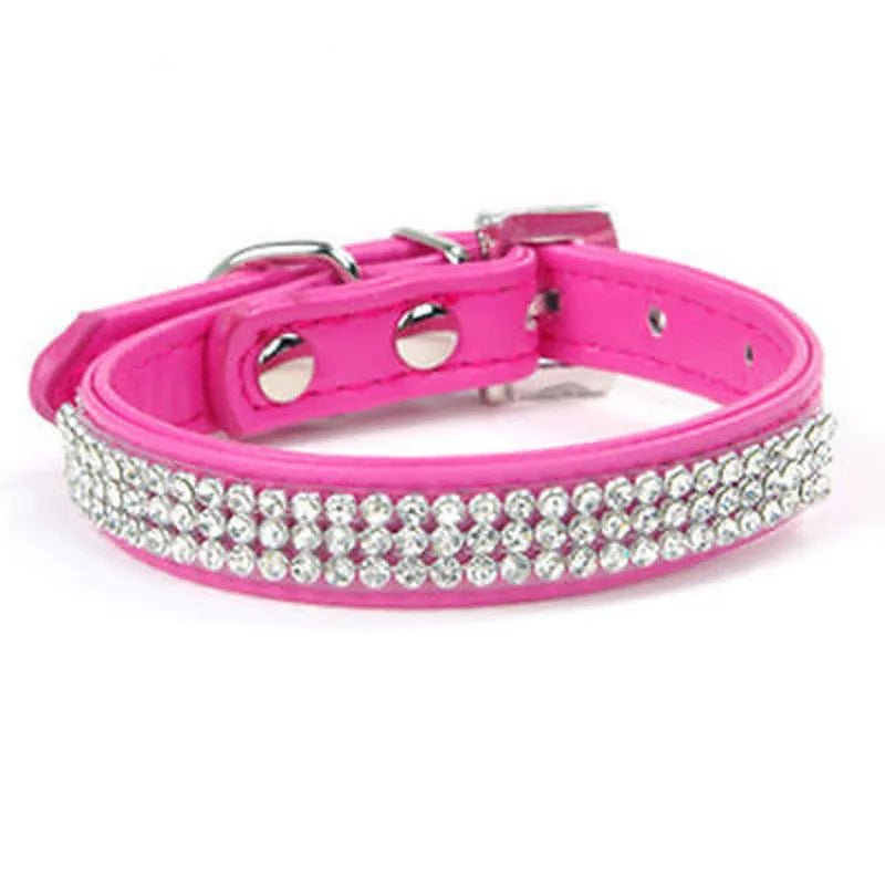 Collier avec strass pour chien - Élite Canine Shop Élite Canine Shop
