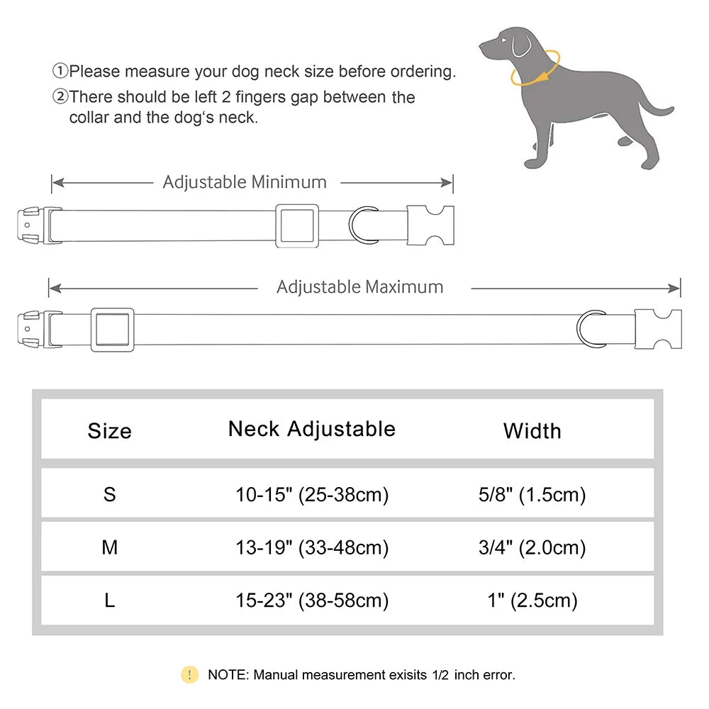 Collier de chien personnalisable - Élite Canine Shop Élite Canine Shop