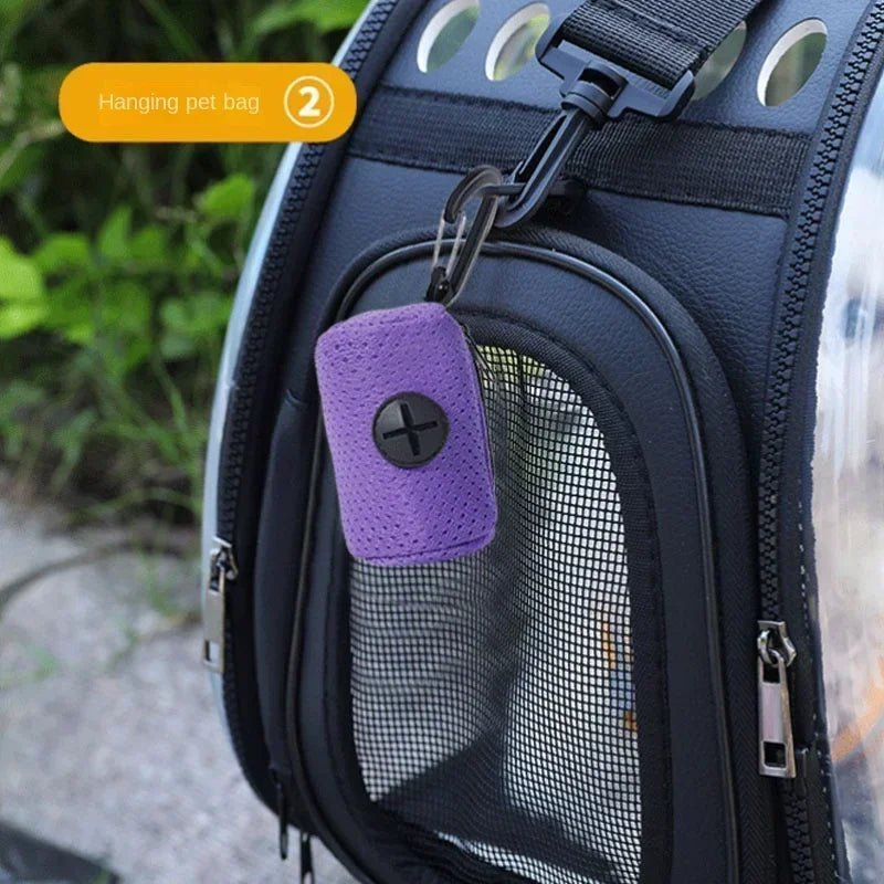 Dog Poop Bag Dispenser Hangingable Bag Holder Poo Bags Dispenser for Dogs Walking - Élite Canine Shop ChicCanin
