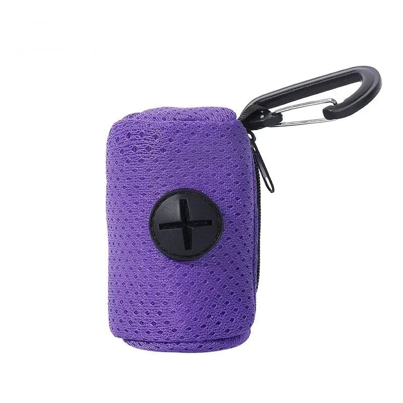Dog Poop Bag Dispenser Hangingable Bag Holder Poo Bags Dispenser for Dogs Walking - Élite Canine Shop ChicCanin