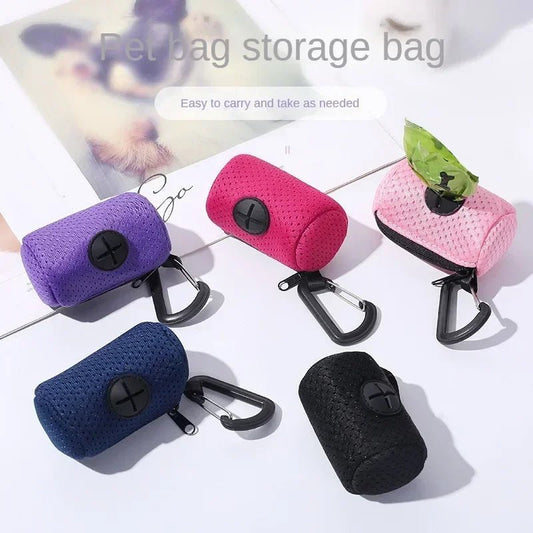 Dog Poop Bag Dispenser Hangingable Bag Holder Poo Bags Dispenser for Dogs Walking - Élite Canine Shop ChicCanin