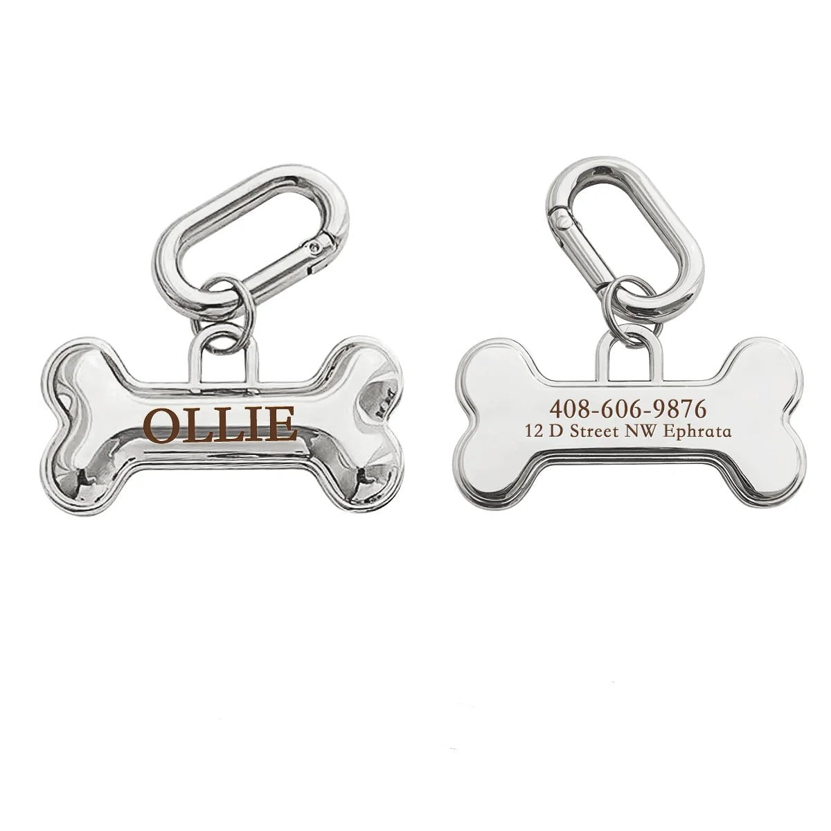 Étiquette de nom de chien personnalisée - Élite Canine Shop Élite Canine Shop