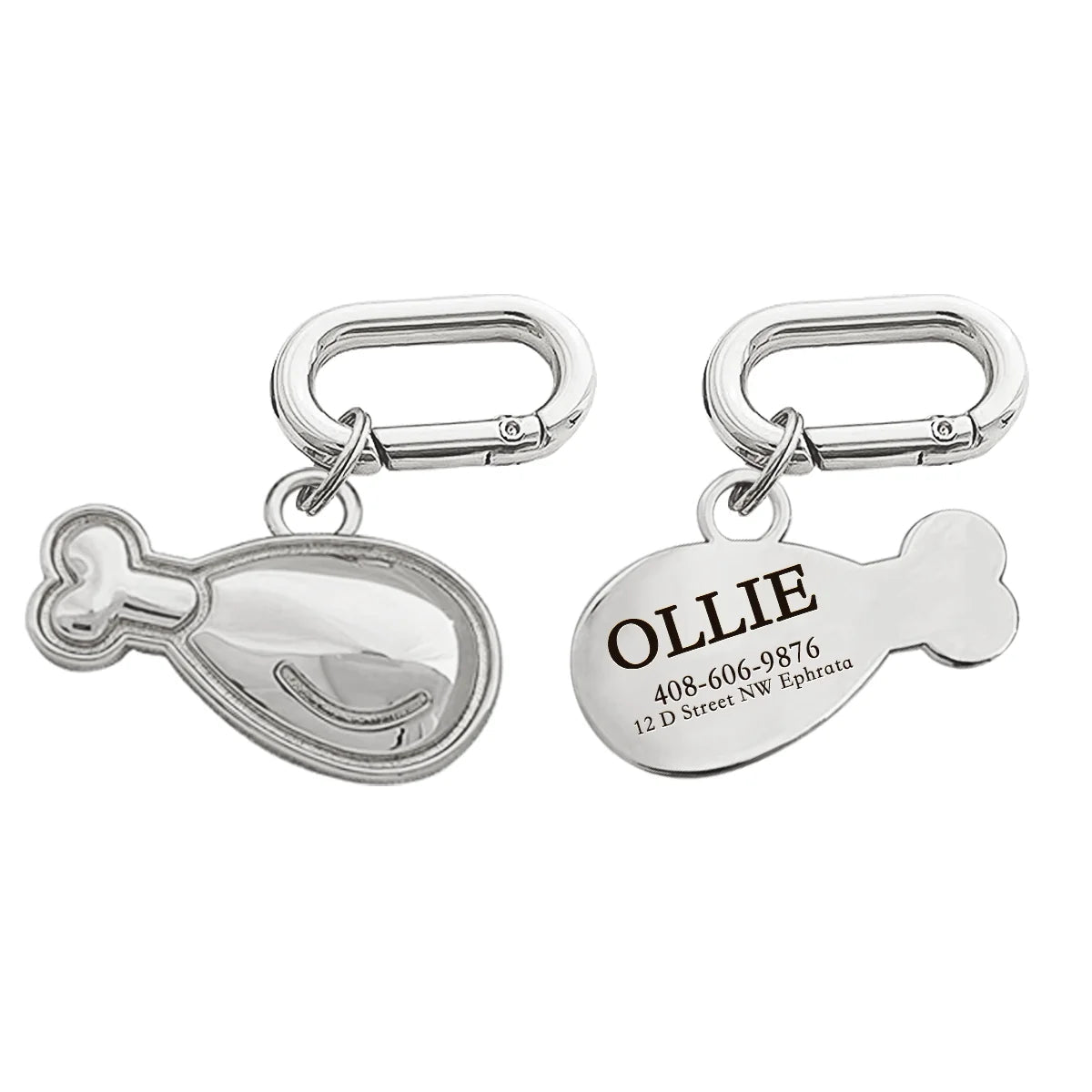 Étiquette de nom de chien personnalisée - Élite Canine Shop Élite Canine Shop