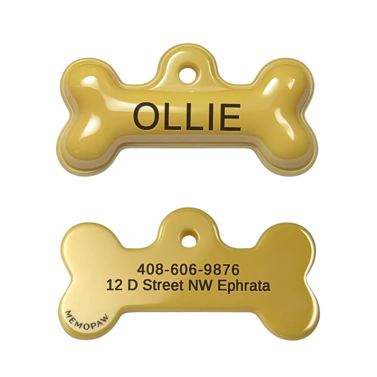 Étiquette de nom de chien personnalisée - Élite Canine Shop Élite Canine Shop
