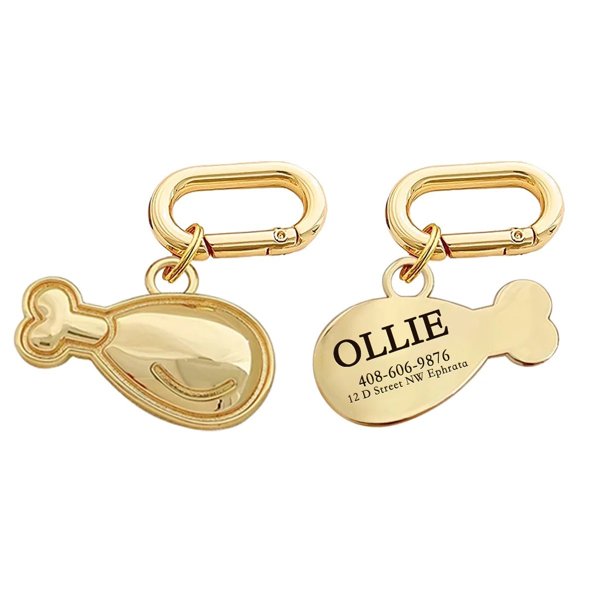 Étiquette de nom de chien personnalisée - Élite Canine Shop Élite Canine Shop