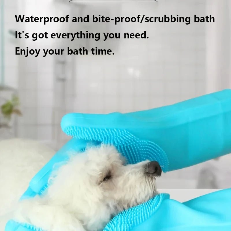 Gants de Toilettage pour Animaux de Compagnie, Shampoing pour Chien et Chat, Éponge Magique en Silicone pour la Vaisselle, Épilation des Poils - Élite Canine Shop ChicCanin