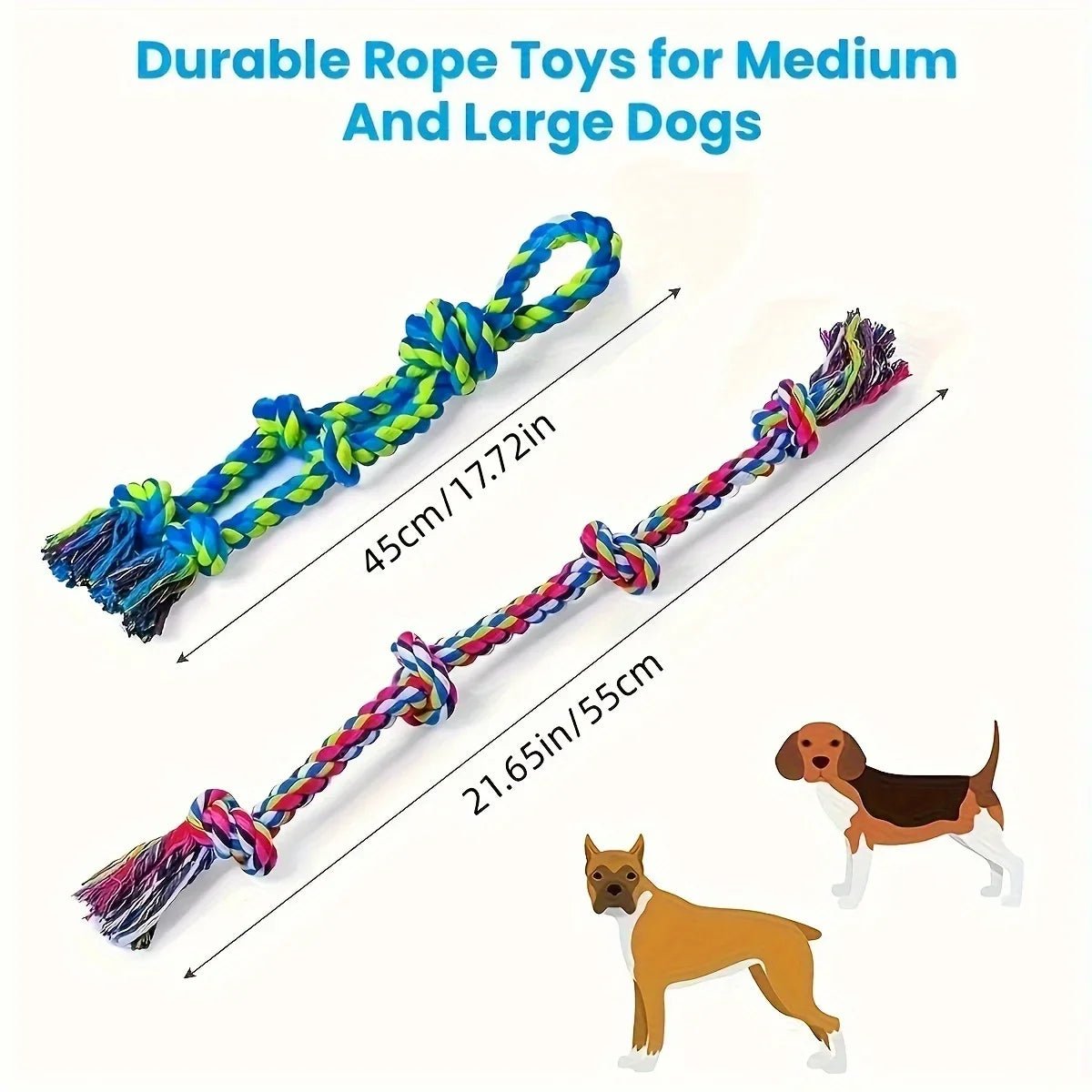 Jouets pour chiens à nœud - Élite Canine Shop Élite Canine Shop