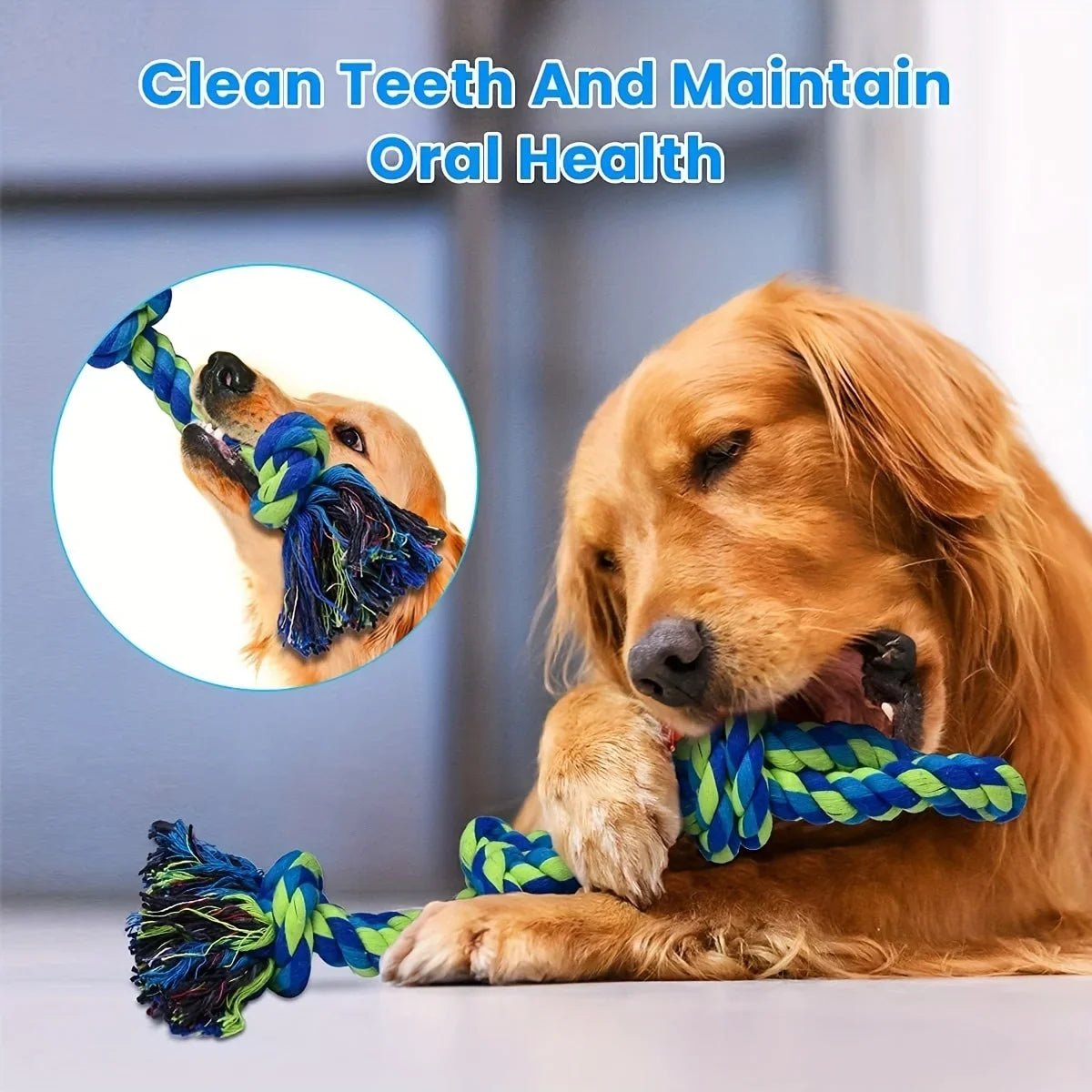 Jouets pour chiens à nœud - Élite Canine Shop Élite Canine Shop