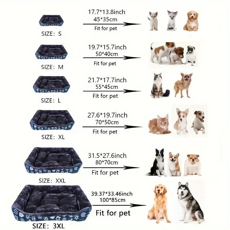 Lit pour chien, tapis de canapé, produits pour animaux de compagnie, Coussin Chien, accessoires pour animaux, panier pour chiens, fournitures pour grande, moyenne et petite maison, lit pour chat - Élite Canine Shop ChicCanin