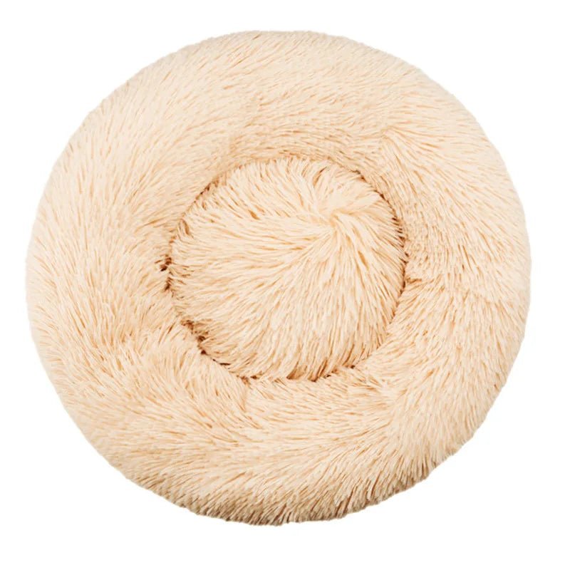 Lit rond pour chien, lit chaud d'hiver pour chat, panier en peluche pour chien, lit lavable pour animaux de compagnie, petit, moyen et grand, canapé pour chat - Élite Canine Shop ChicCanin