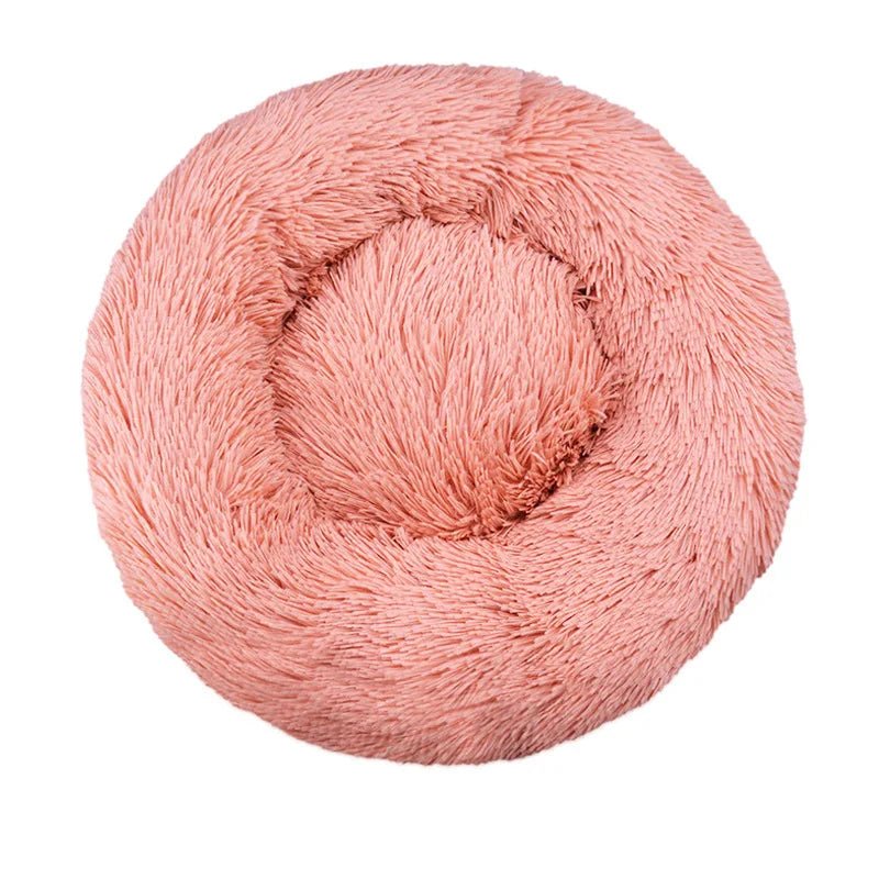 Lit rond pour chien, lit chaud d'hiver pour chat, panier en peluche pour chien, lit lavable pour animaux de compagnie, petit, moyen et grand, canapé pour chat - Élite Canine Shop ChicCanin