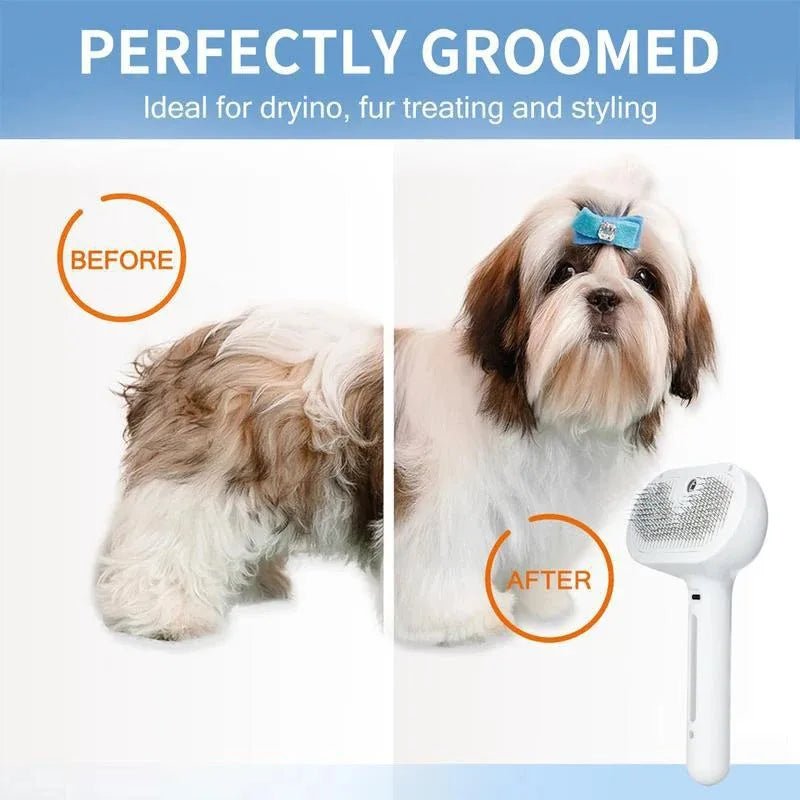 Peigne pour animaux avec vapeur - Élite Canine Shop Élite Canine Shop