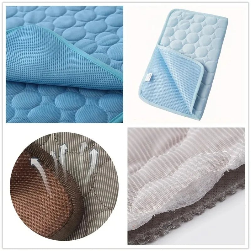 Polymères refroidissants pour animaux de compagnie, lit froid pour animaux de compagnie, extra large pour petits et grands chiens, accessoires pour animaux de compagnie, couverture durable, canapé pour chat, couverture à c - Élite Canine Shop ChicCanin