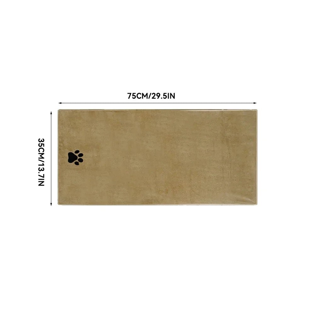 Serviette de bain en microfibre pour animaux de compagnie - Élite Canine Shop Élite Canine Shop