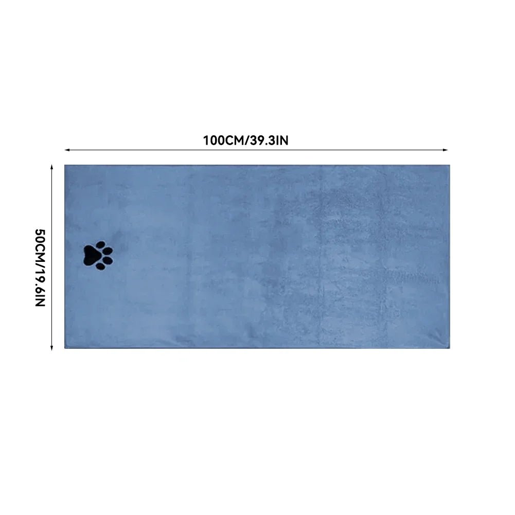 Serviette de bain en microfibre pour animaux de compagnie - Élite Canine Shop Élite Canine Shop