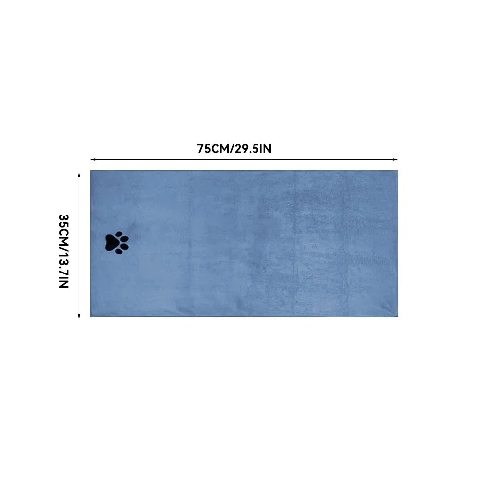 Serviette de bain en microfibre pour animaux de compagnie - Élite Canine Shop Élite Canine Shop