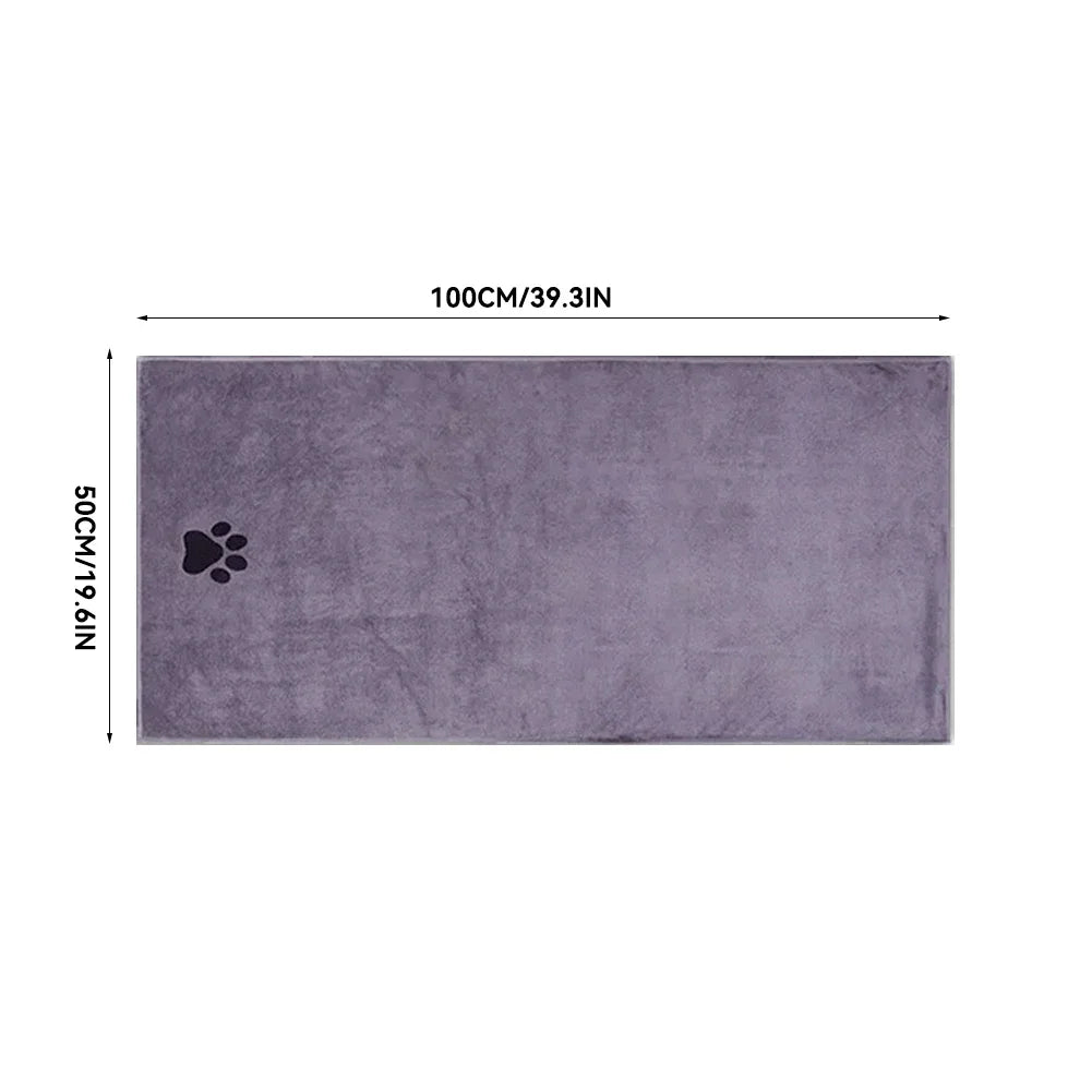 Serviette de bain en microfibre pour animaux de compagnie - Élite Canine Shop Élite Canine Shop