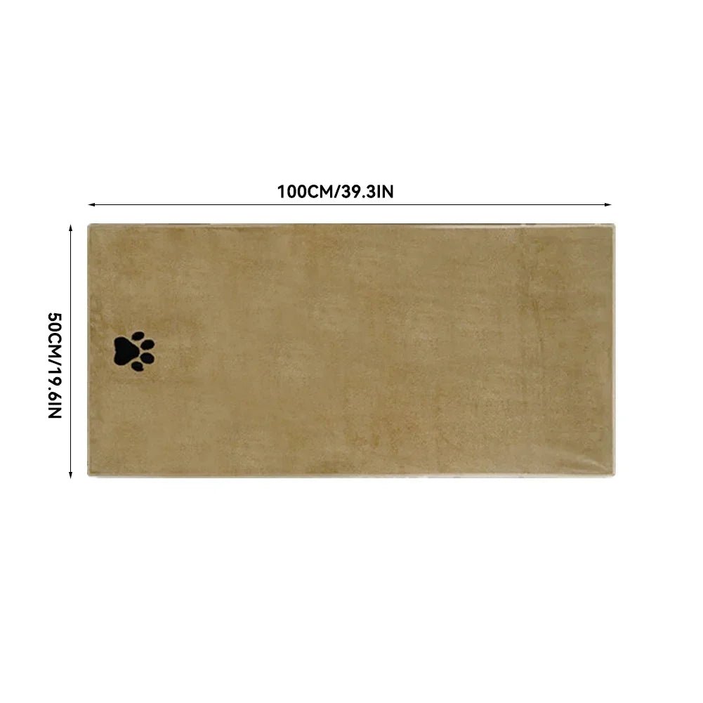 Serviette de bain en microfibre pour animaux de compagnie - Élite Canine Shop Élite Canine Shop