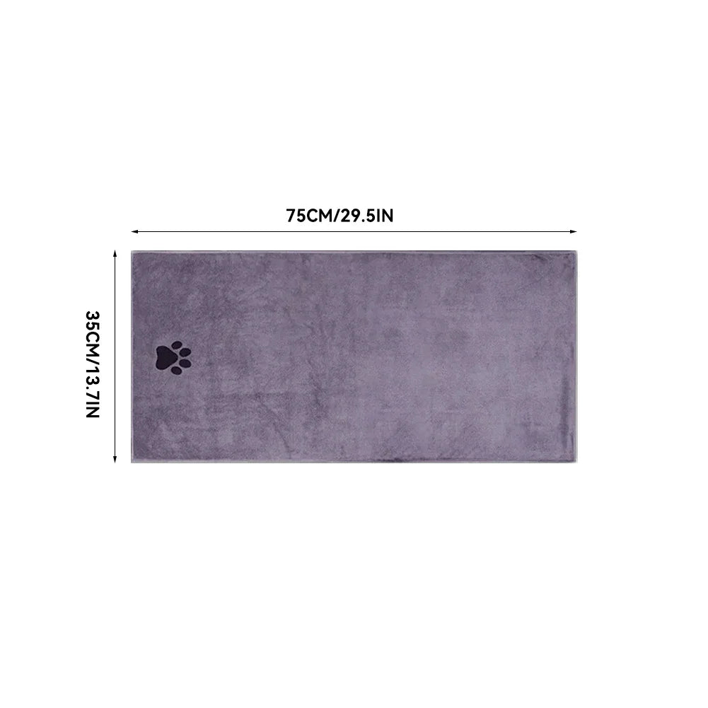 Serviette de bain en microfibre pour animaux de compagnie - Élite Canine Shop Élite Canine Shop
