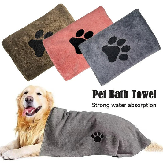 Serviette de bain en microfibre pour animaux de compagnie - Élite Canine Shop Élite Canine Shop