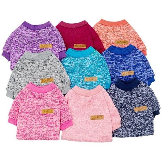 Sweats à capuche automne chien pulls mignon chiot, Chihuahua, bouledogue français - Élite Canine Shop Élite Canine Shop