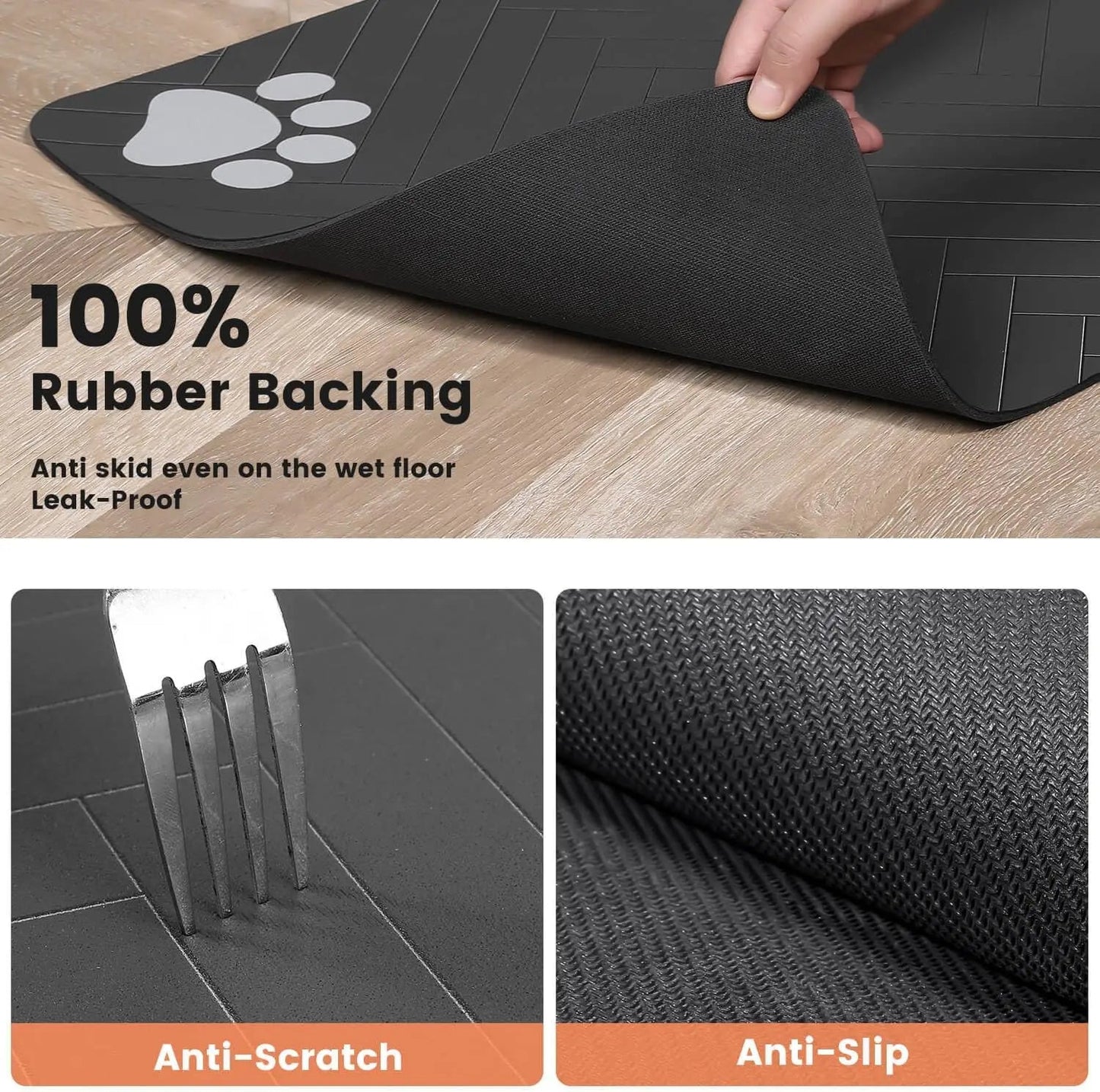 Tapis d'alimentation absorbant pour animaux de compagnie - Élite Canine Shop Élite Canine Shop