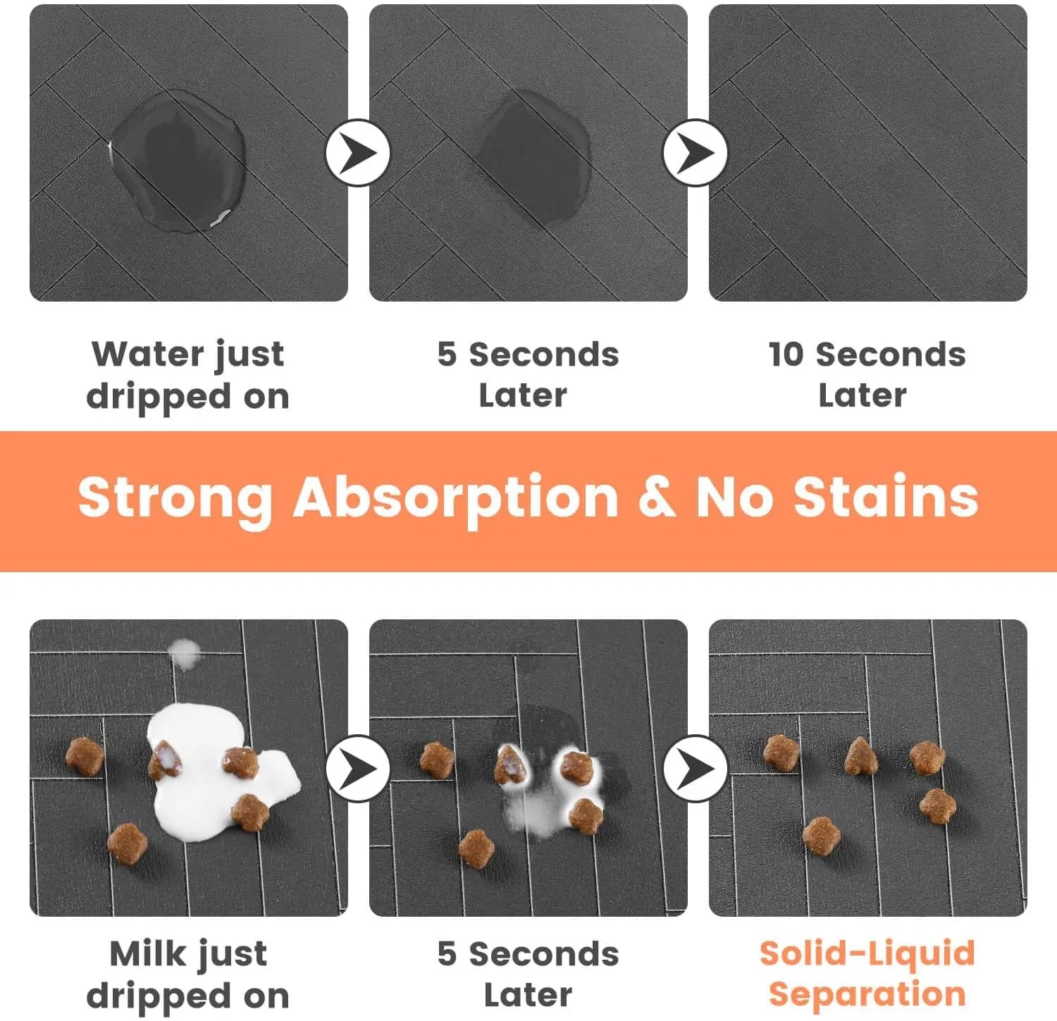 Tapis d'alimentation absorbant pour animaux de compagnie - Élite Canine Shop Élite Canine Shop